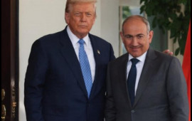 Paşinyan Ağ Evdə mətbuata bəyanatla çıxış edib