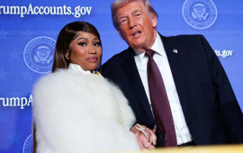 Tramp və Niki Minaj ələlə 