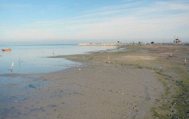 Xəzərin suyu çəkilir  Üzə çıxan ərazilərdə nəsə tikiləcək?