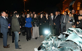 “Art Weekend” festivalı çərçivəsində Daş Salnamə Muzeyində sərgilər açılıb 