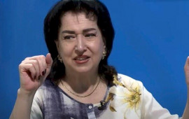 Əli Mirəliyevi g&ouml;rən əməkdar artist qaşqabağını t&ouml;k&uuml;b &uuml;z&uuml;n&uuml; &ccedil;evirdi 