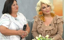 Mətanət eksərinin xanımı ilə efirdə 
