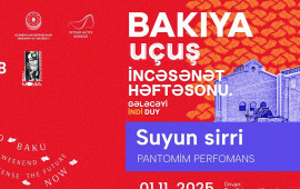 “Art Weekend” zamanı “Suyun sirri” pantomim tamaşanın premyerası olacaq 