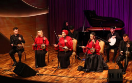 "Azərbaycan muğamı" layihəsi &ccedil;ər&ccedil;ivəsində xalq &ccedil;alğı alətləri ifa&ccedil;ılarının konserti təqdim olunub 