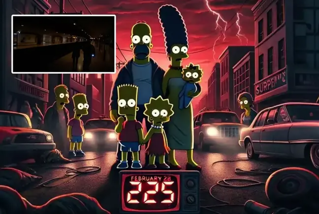 Avropa zülmətə qərq oldu  "Simpsonlar"ın “28 fevral” proqnozu gerçəkləşdi? 