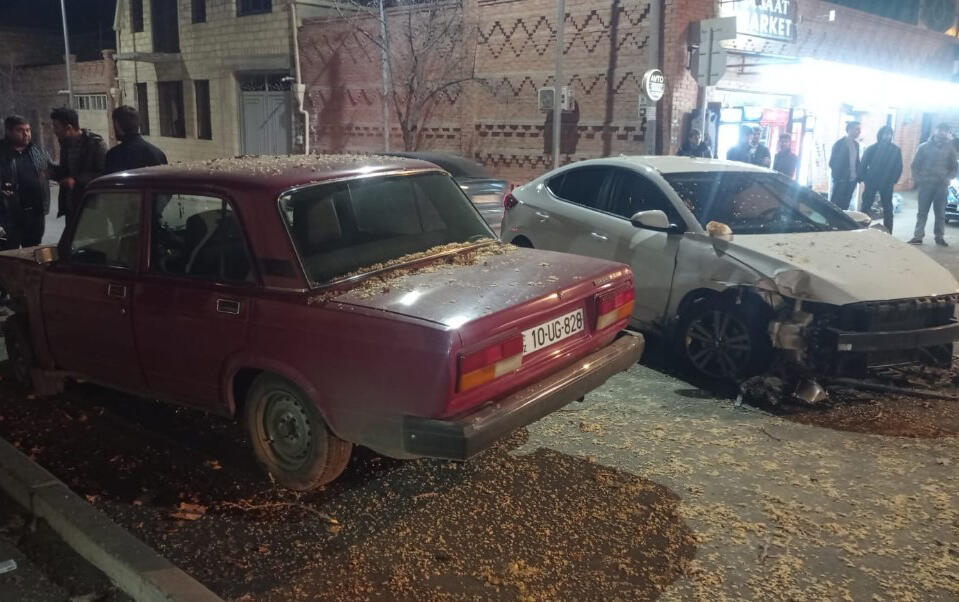 Gəncədə ağır qəza: Yaralı var 