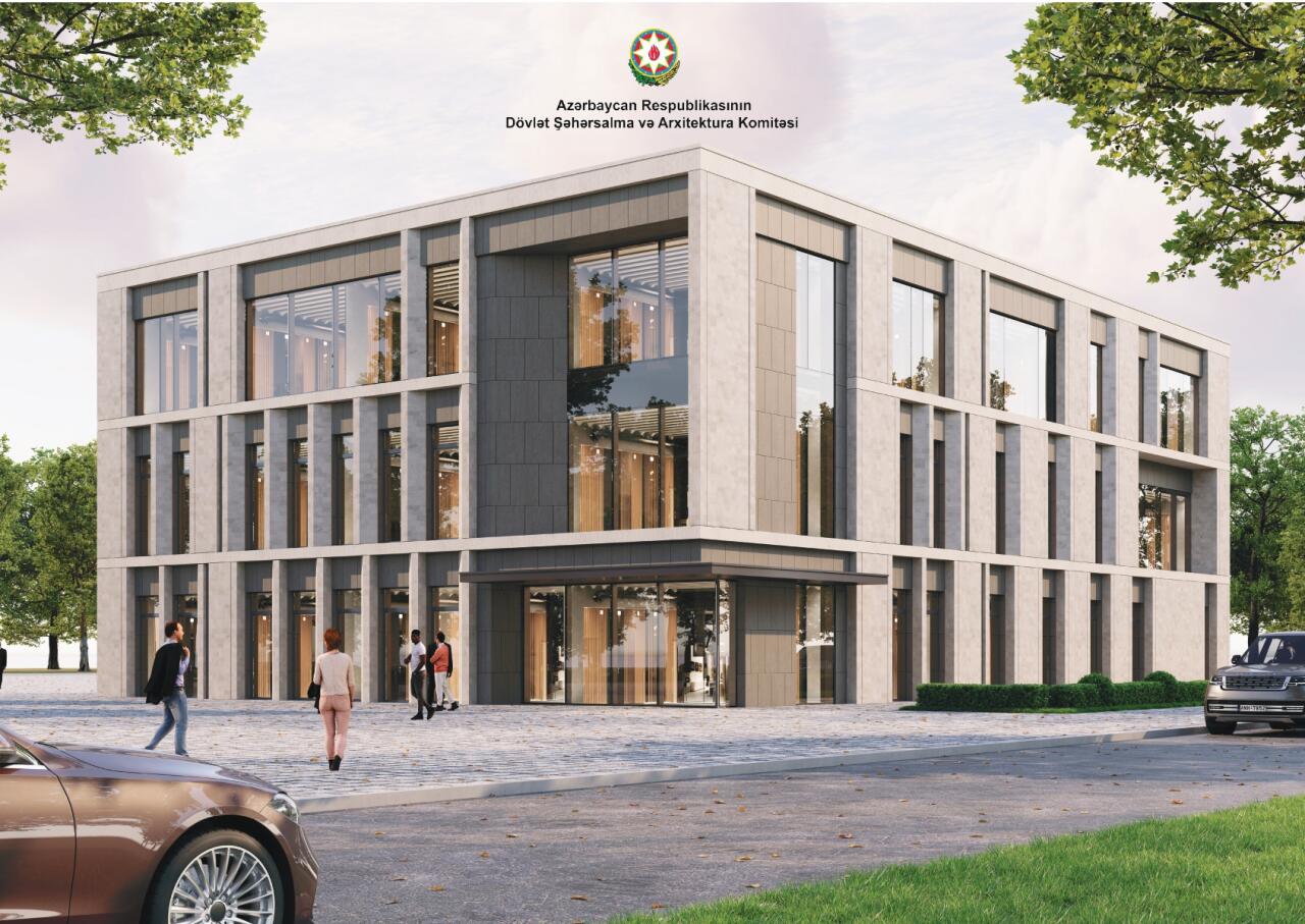 Xankəndidə tikiləcək Baş İdarənin binası belə olacaq  FOTO