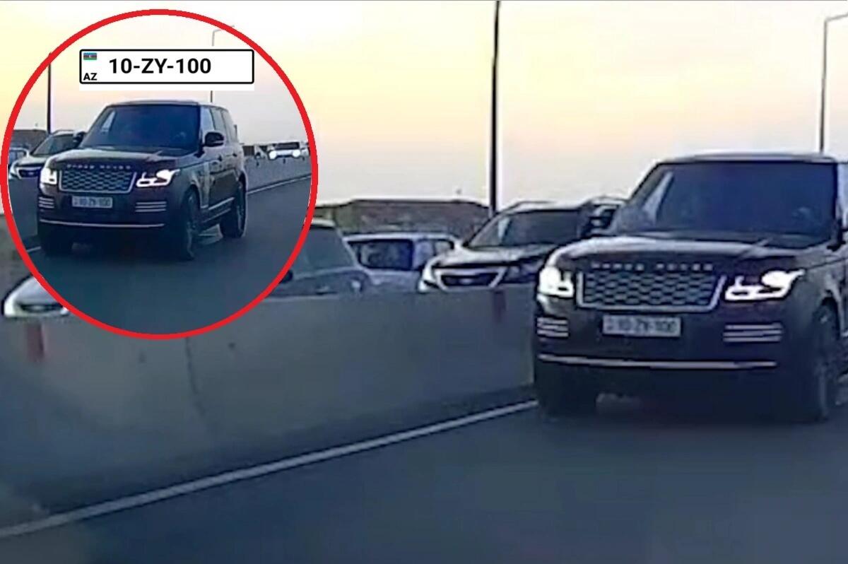 Yarım milyonluq avtomobil ilə qəza şəraiti yaratdı 