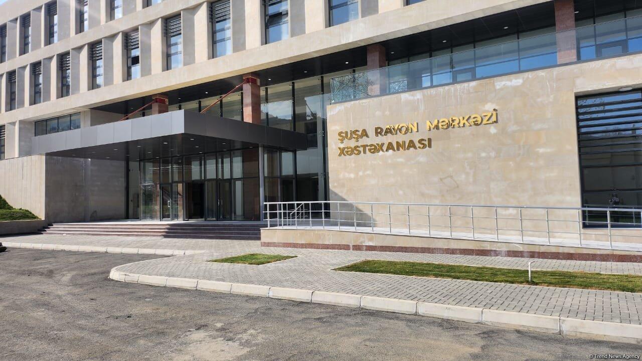 Şuşa MüalicəSağlamlıq Mərkəzi 6 korpusdan ibarətdir 