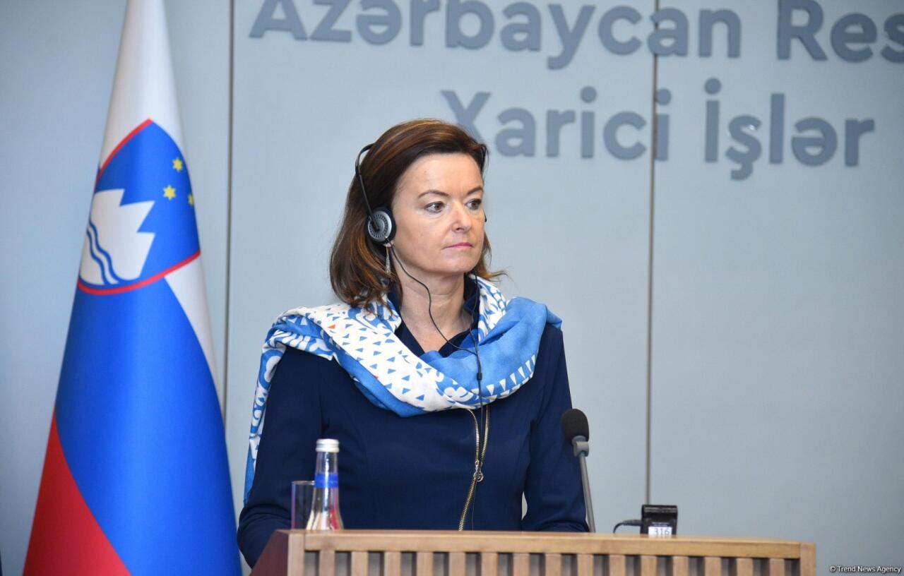 Azərbaycan və Sloveniya siyasi dialoqu intensivləşdiriblər  Tanya Fayon