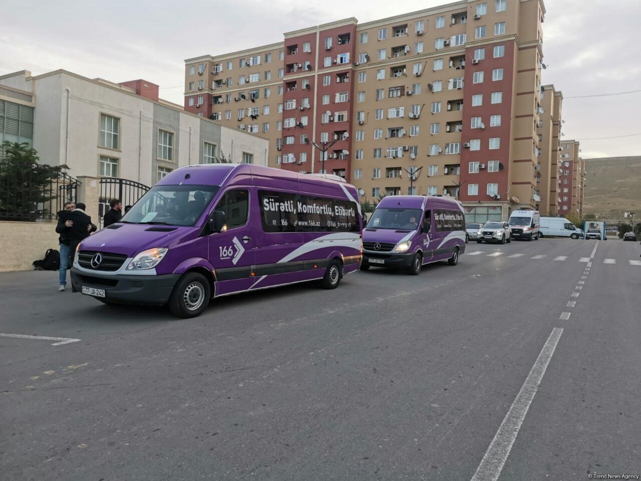 Ağdamın Sarıcalı kəndinə növbəti köç karvanı yola salınıb 