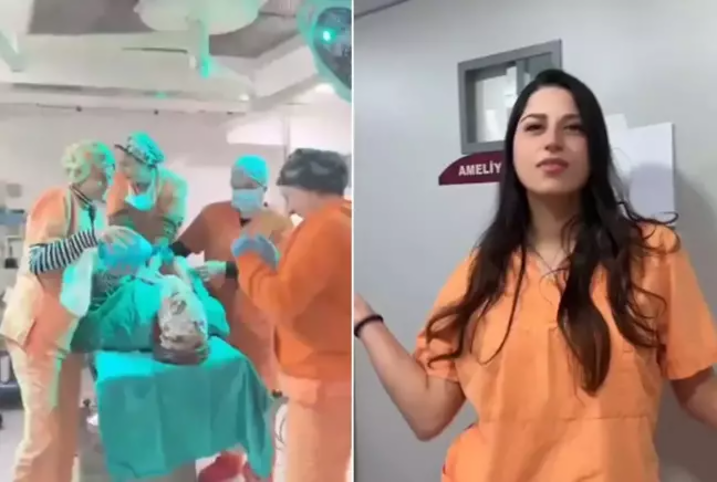 Əməliyyatxanada tiktok çəkdilər  "Elə bil diskotekadır"  VİDEO