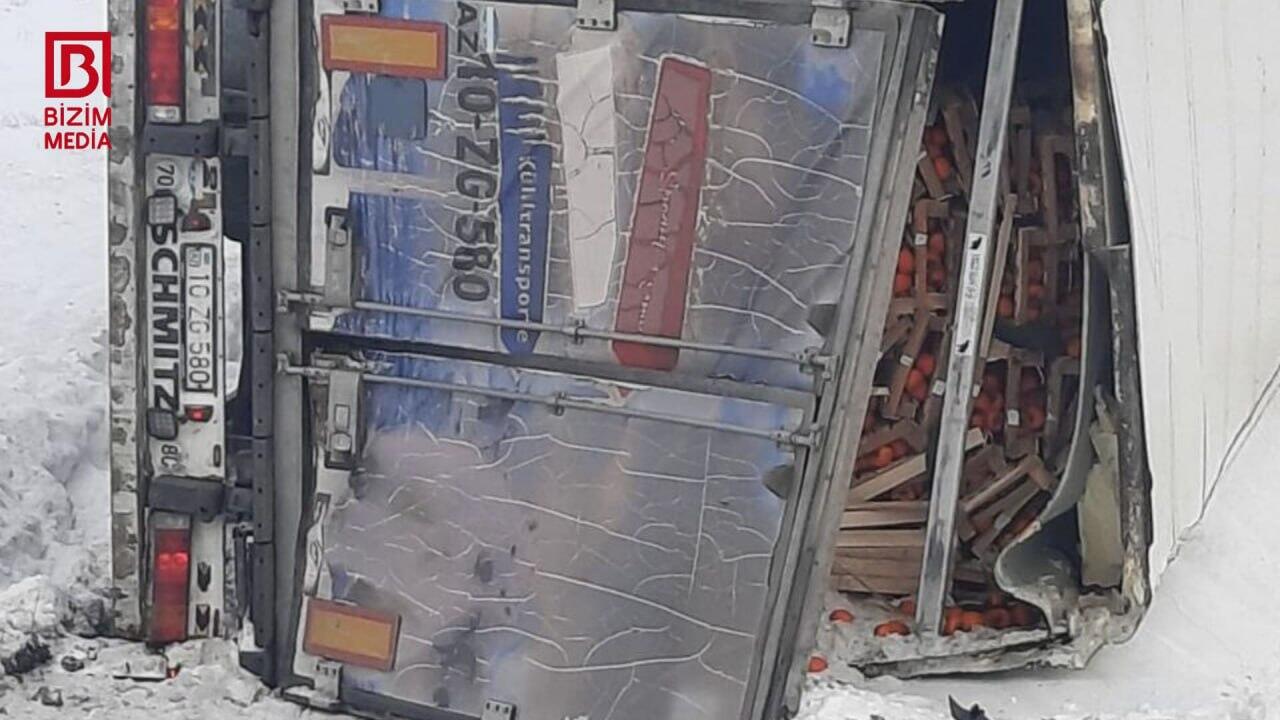Rusiyada azərbaycanlıya məxsus TIR AŞDI –