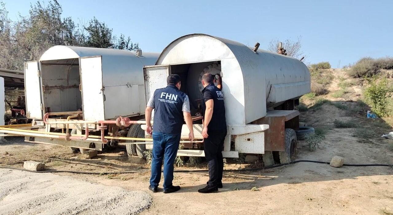 Bu maye qazdoldurma məntəqəsinin fəaliyyəti DAYANDIRILDI  FOTO