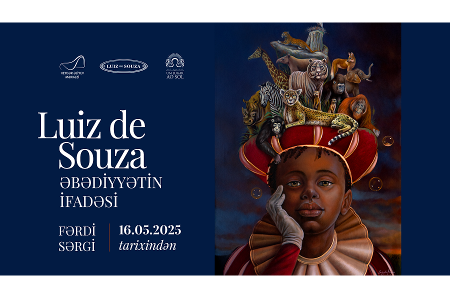 Heydər Əliyev Mərkəzində Luiz de Souzanın sərgisi açılacaq 