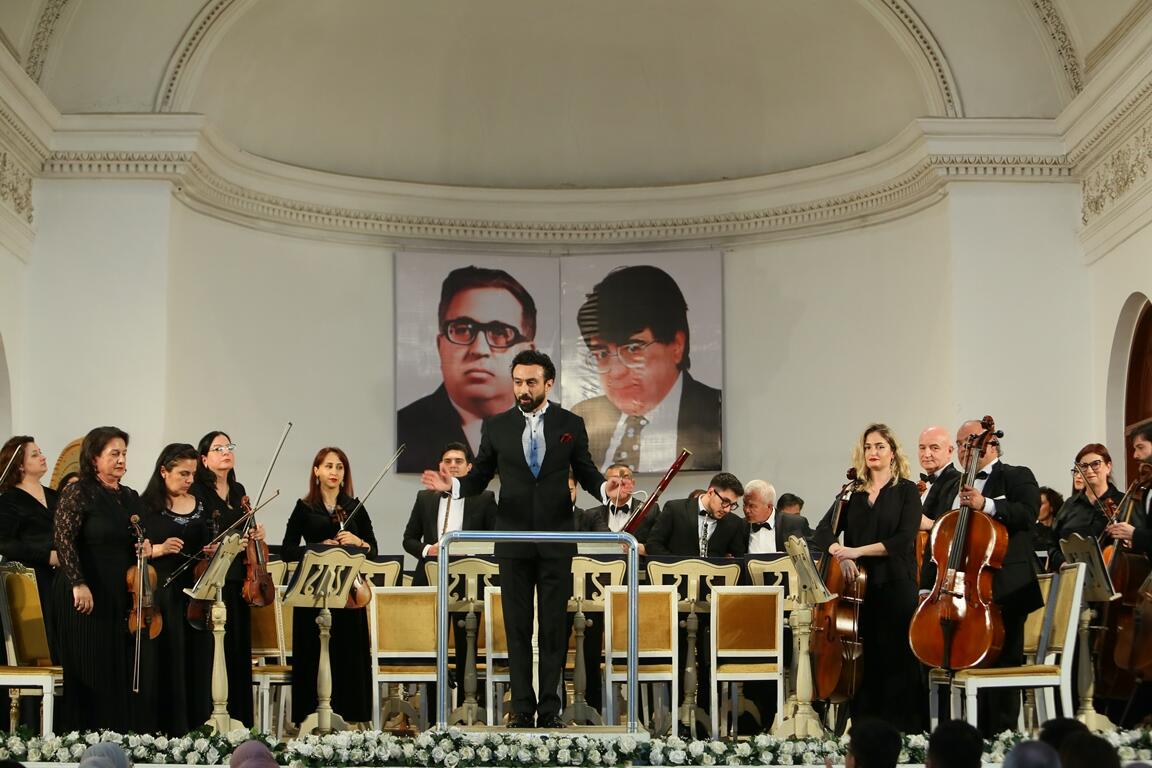 Görkəmli bəstəkarlar Soltan Hacıbəyovun  105, İsmayıl Hacıbəyovun  75 illiyinə həsr  olunmuş konsert keçirilib – FOTO