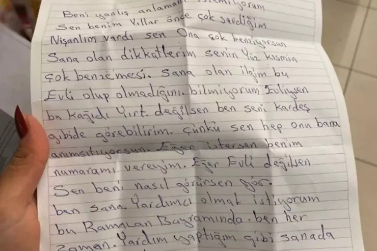 60 yaşlı kişinin gənc qıza yazdığı məktub: "Ərdə deyilsənsə..." 