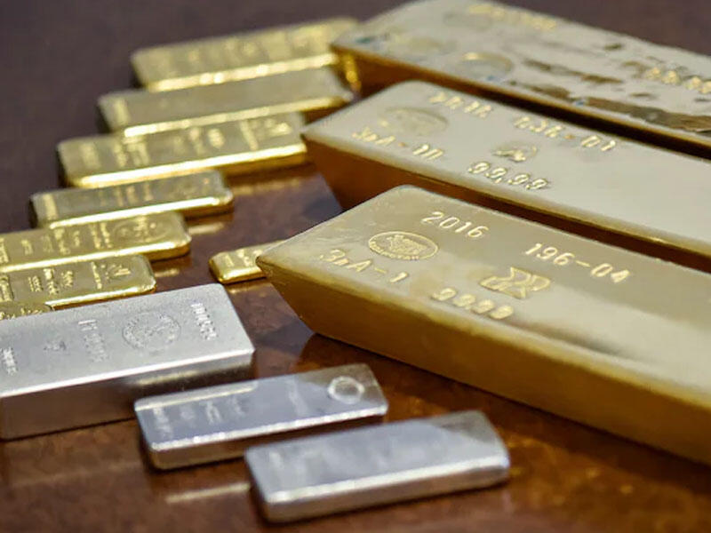 Qızıl və g&uuml;m&uuml;ş ucuzlaşdı