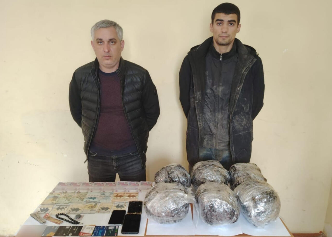 İrandan Azərbaycana yenə PUA ilə narkotik keçirmək istədilər  FOTO