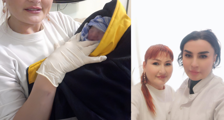 Bir əkiz təcili yardım maşınında, digəri isə xəstəxanada d&uuml;nyaya gəldi 