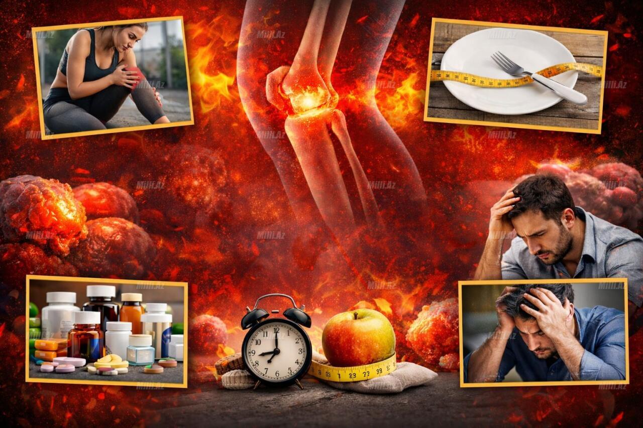 Bədəndə iltihabı artıran "SAĞLAM" vərdişlər