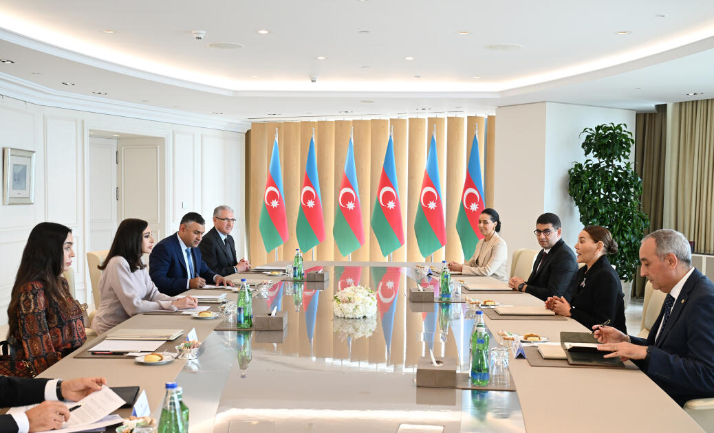 Mehriban Əliyeva Mərakeşin xanım Şahzadəsi Lalla Hasnaa ilə görüşüb  FOTO