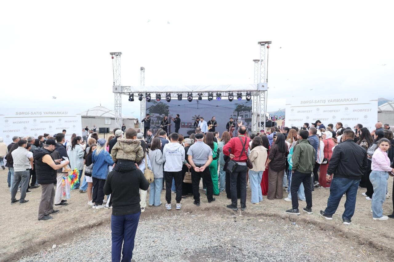 Milli Yaylaq Festivalı çərçivəsində “KOB FEST” sərgisatış yarmarkası keçirilib 