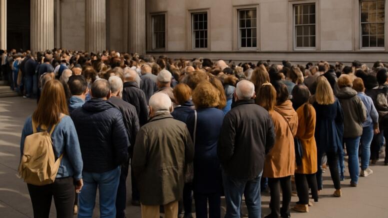 Bu kələmi görmək üçün uzun növbələr yaranır 