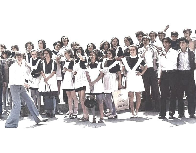 Bakı məktəbliləri, 1975ci il  illərin saf gülüşü və təmiz niyyəti heç vaxt unudulmur!