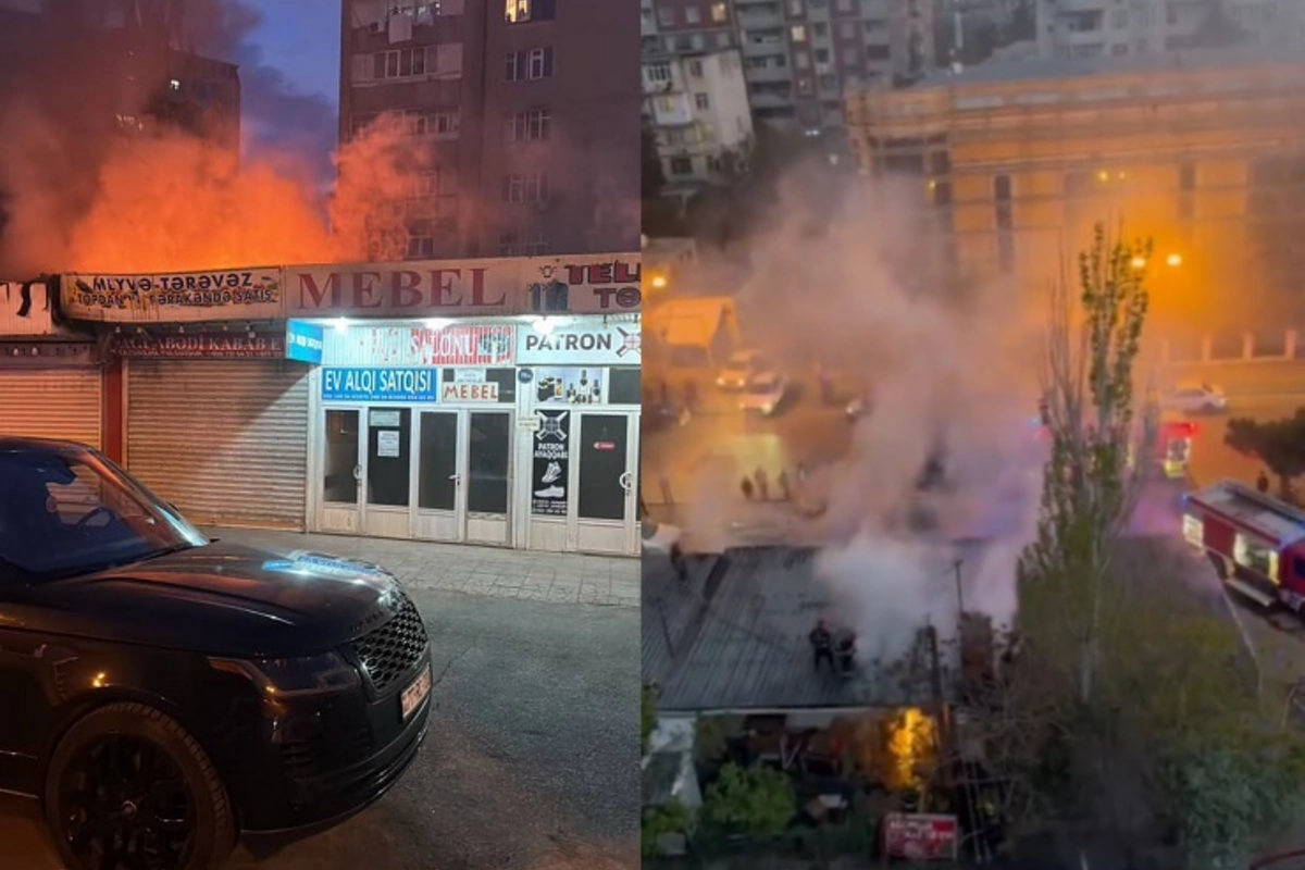 Bakıda daha bir YANĞIN 
