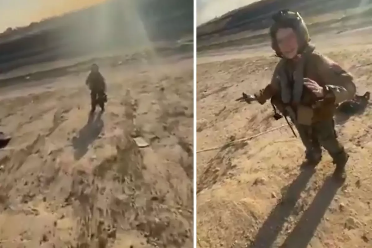 K&uuml;veytdə vurulan təyyarə, sağ &ccedil;ıxan qadın pilota təşəkk&uuml;r mesajı