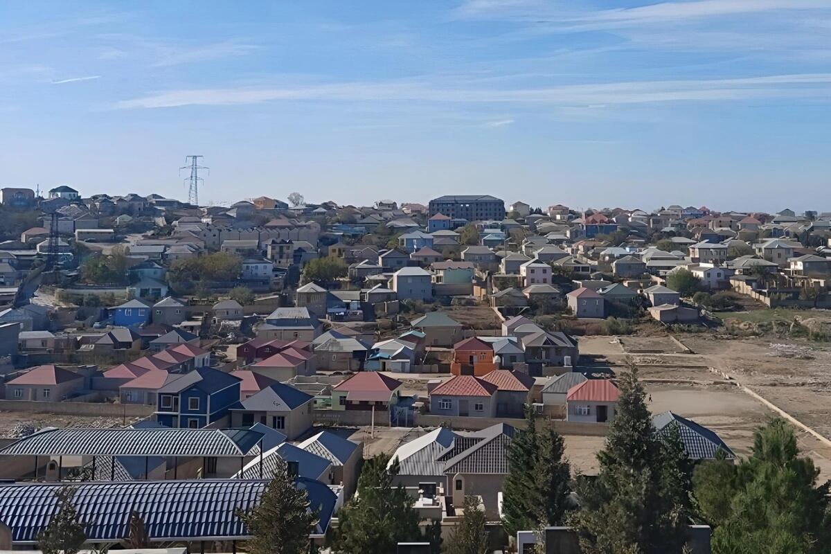 Bakıda bu ərazidə evlər çökdü, üç ailə mənzilsiz qaldı 