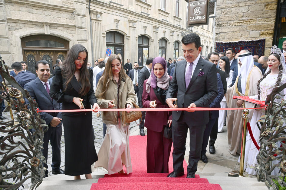 Leyla Əliyeva və Arzu Əliyeva Bakıda ICESCOnun regional ofisinin rəsmi açılış mərasimində iştirak ediblər 