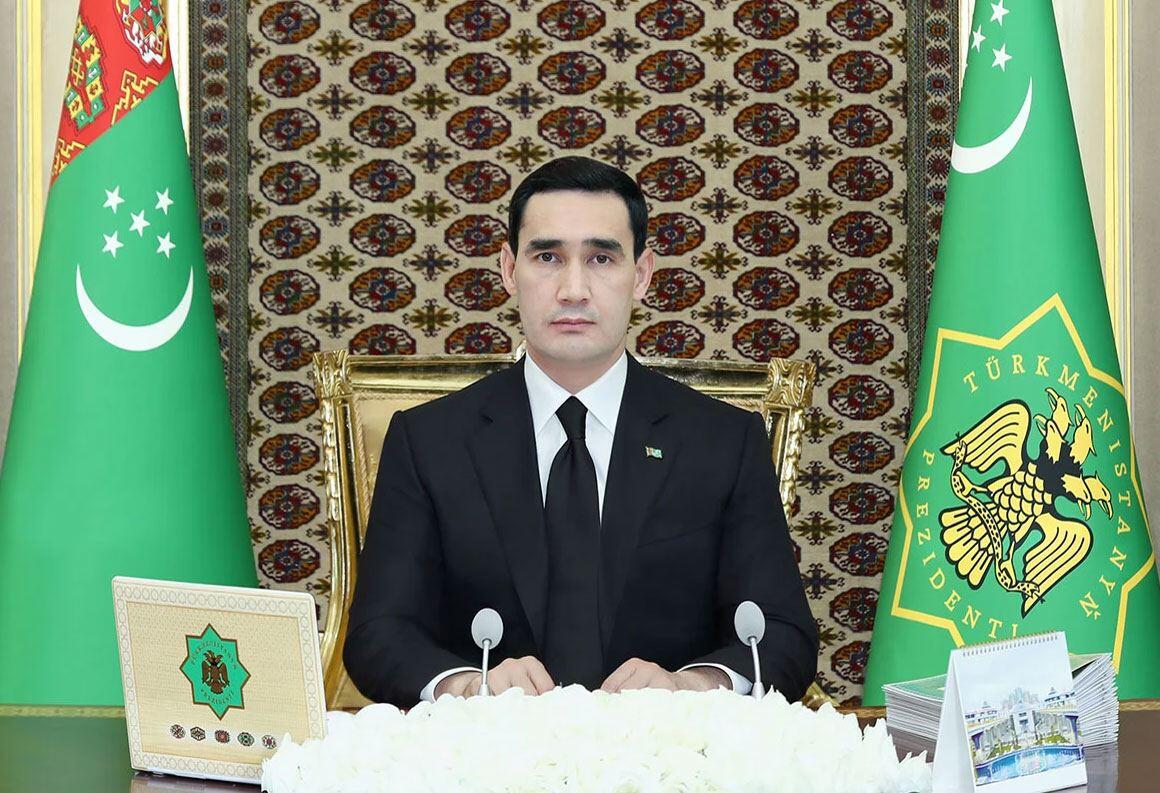 Sərdar Berdiməhəmmədov İlham Əliyevi Ramazan bayramı münasibətilə təbrik edib