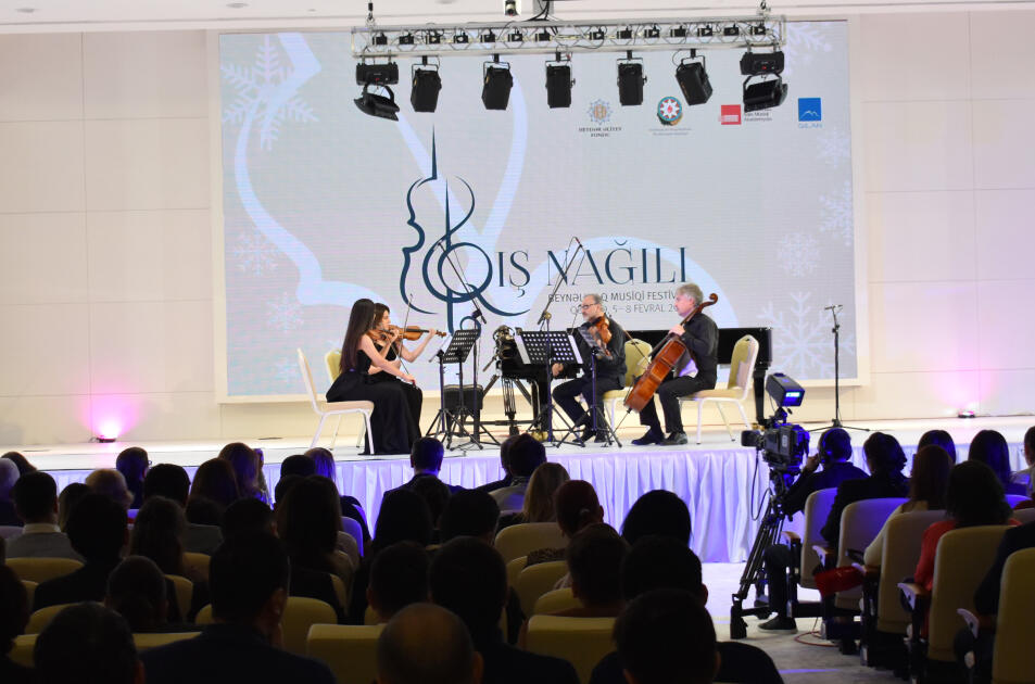 Qəbələdə &ldquo;Qış nağılı&rdquo; II Beynəlxalq Musiqi Festivalına start verilib (FOTO)