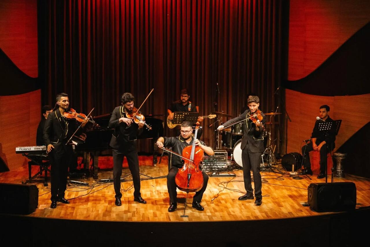 Beynəlxalq Muğam Mərkəzində "Forte Strings Group"un konserti keçirilib  FOTO
