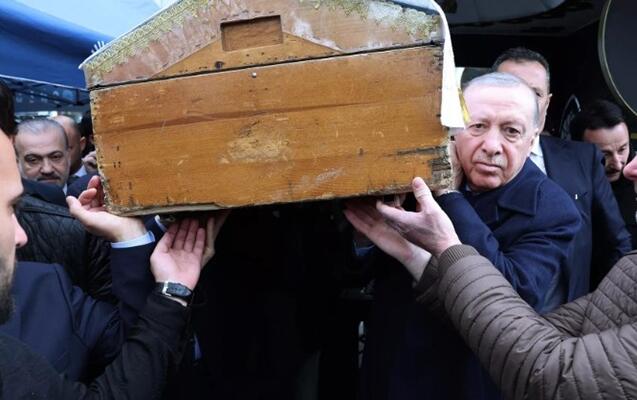 Ərdoğan 47 illik dostunu torpağa tapşırdı 