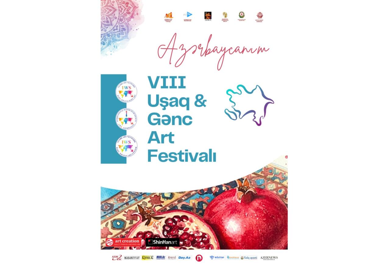 "AZƏRBAYCANIM" Beynəlxalq VIII Uşaq və Gənc Rəsm Festivalı keçirilir