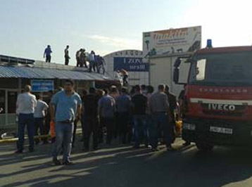 "Sədərək" Ticarət Mərkəzindəki yanğınla bağlı cinayət işi başlanıldı