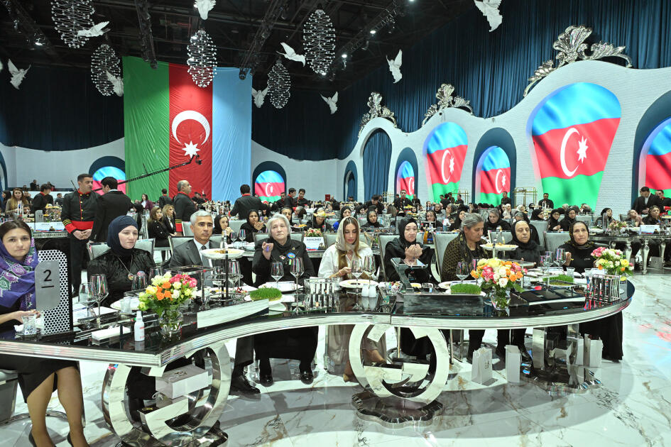 Arzu Əliyeva şəhid anaları ilə birgə iftar məclisində iştirak edib 