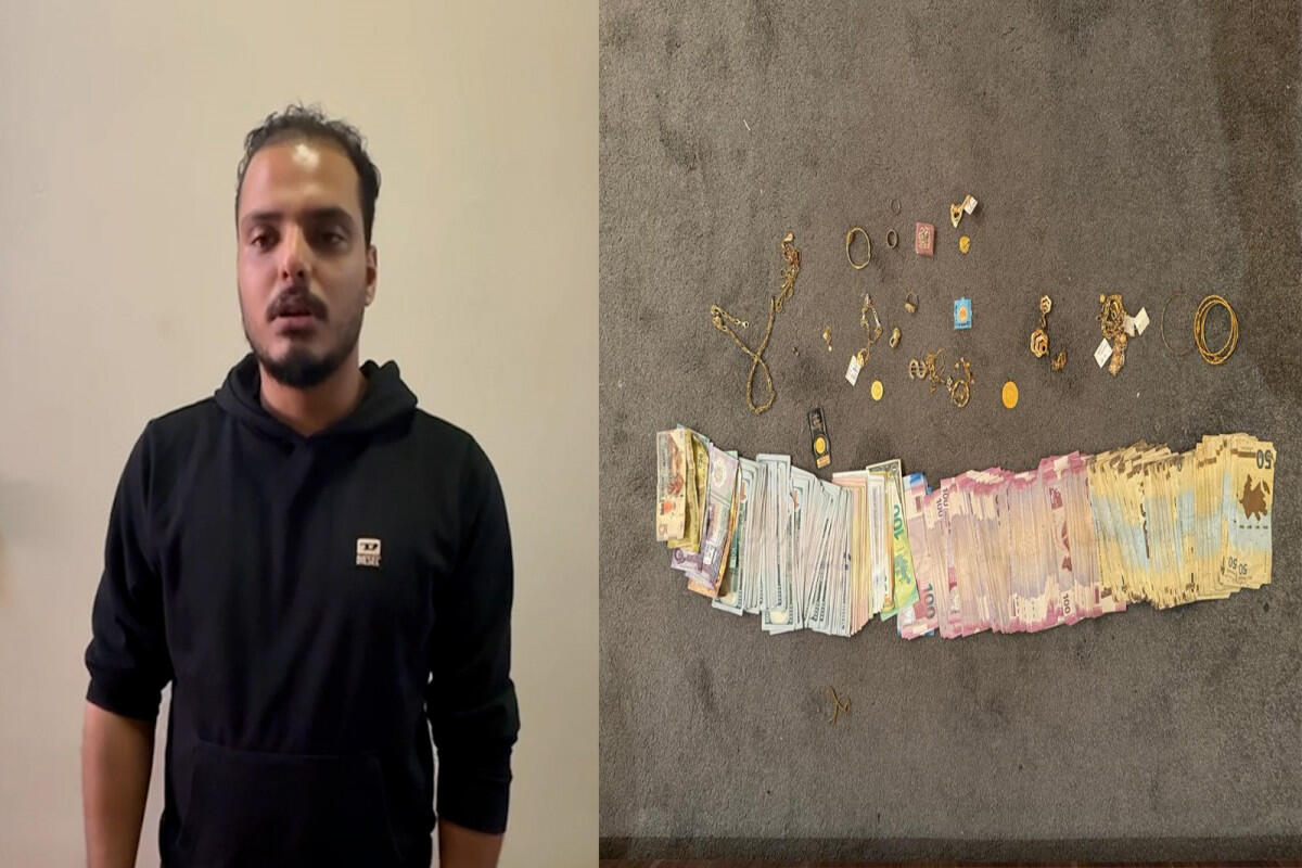 Bakıda evdən 70 min manat və qızıl əşyalar oğurlayan şəxs saxlanıldı 