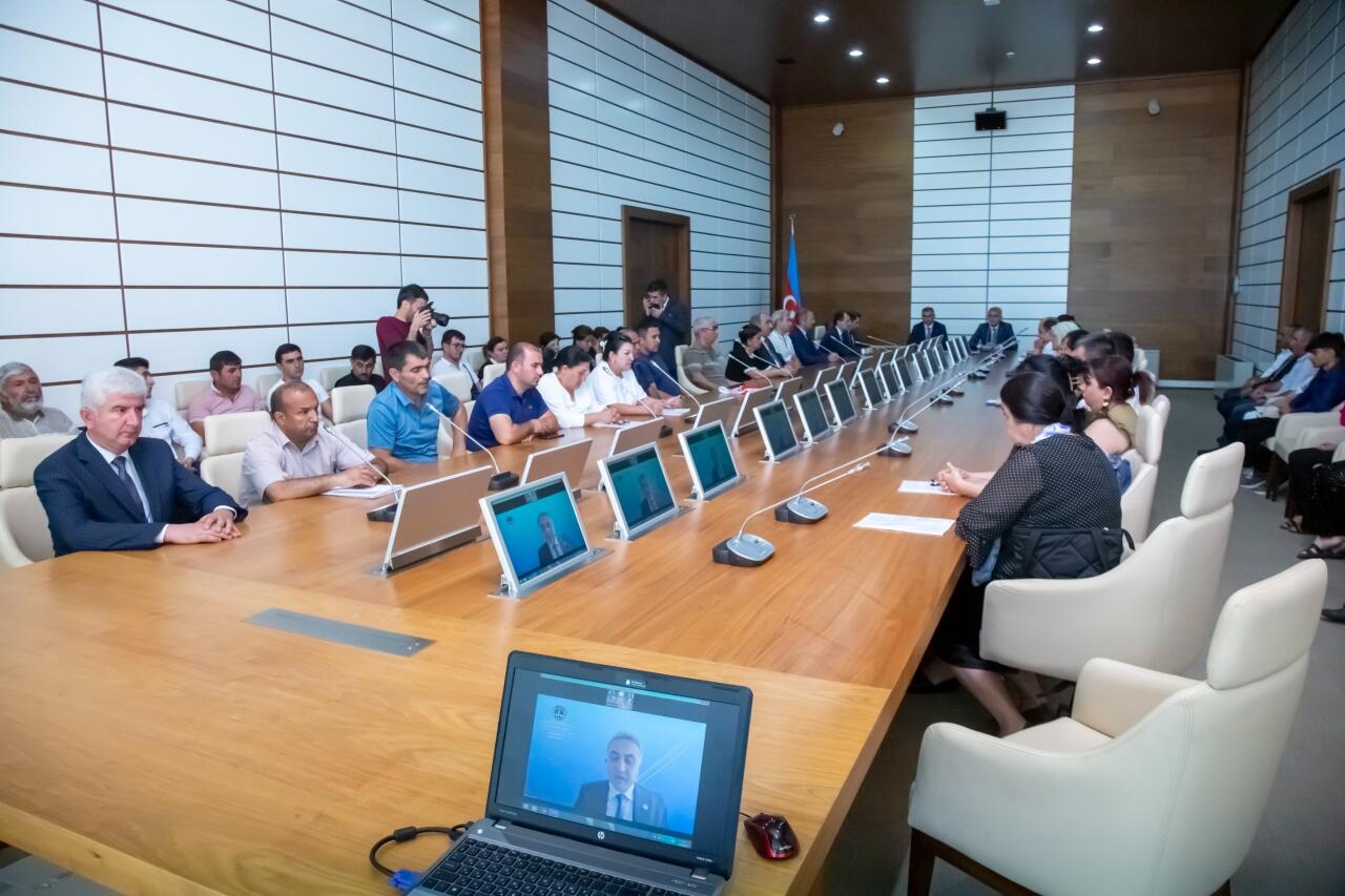 Milli Məclis sədrinin təşəbbüsü ilə Şəmkirdə növbəti pulsuz hüquqi yardım aksiyası keçirilib 