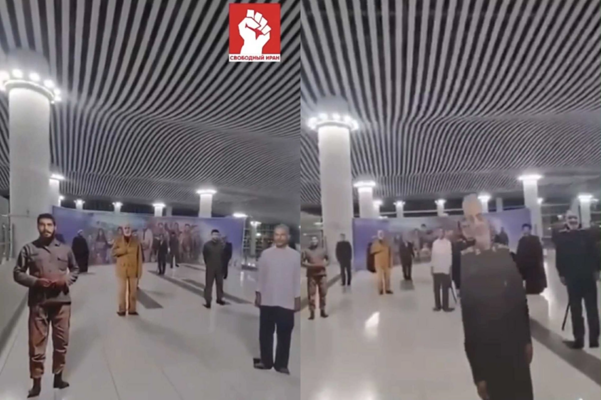 İran hava limanında İsrailin "ölüm sərgisi"