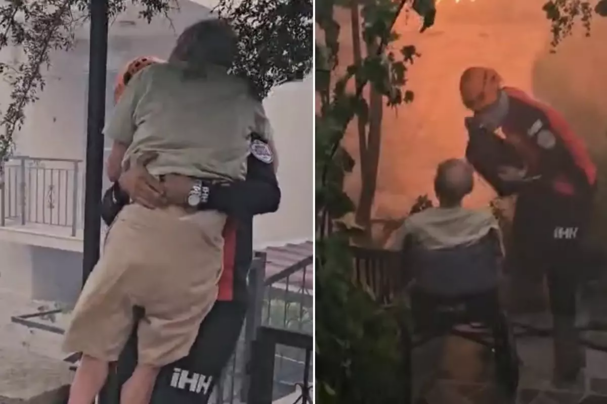 İzmirdə dəhşətli meşə yanğınları  Sakinlər belə xilas edildi  FOTO