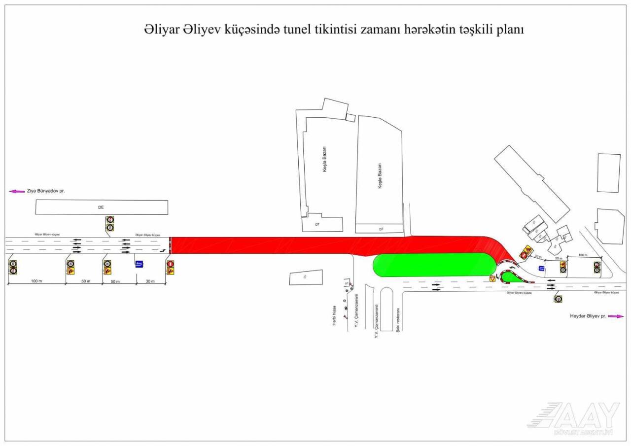 Sürücülərin nəzərinə!  Saat 00:00dan bu yollar bağlanacaq