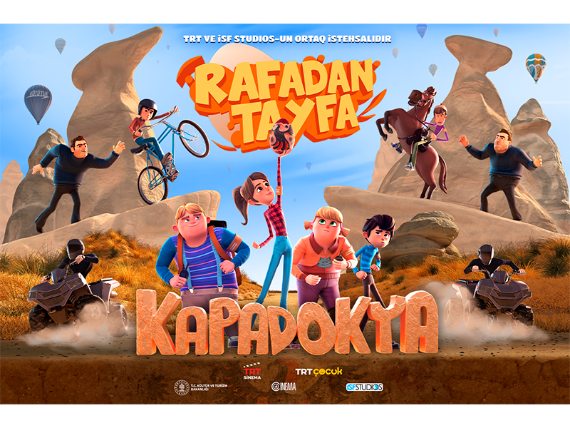 Əsrarəngiz “Rafadan Tayfa: Kapadokya” macərası yalnız “CineMastercard”da!  VİDEO