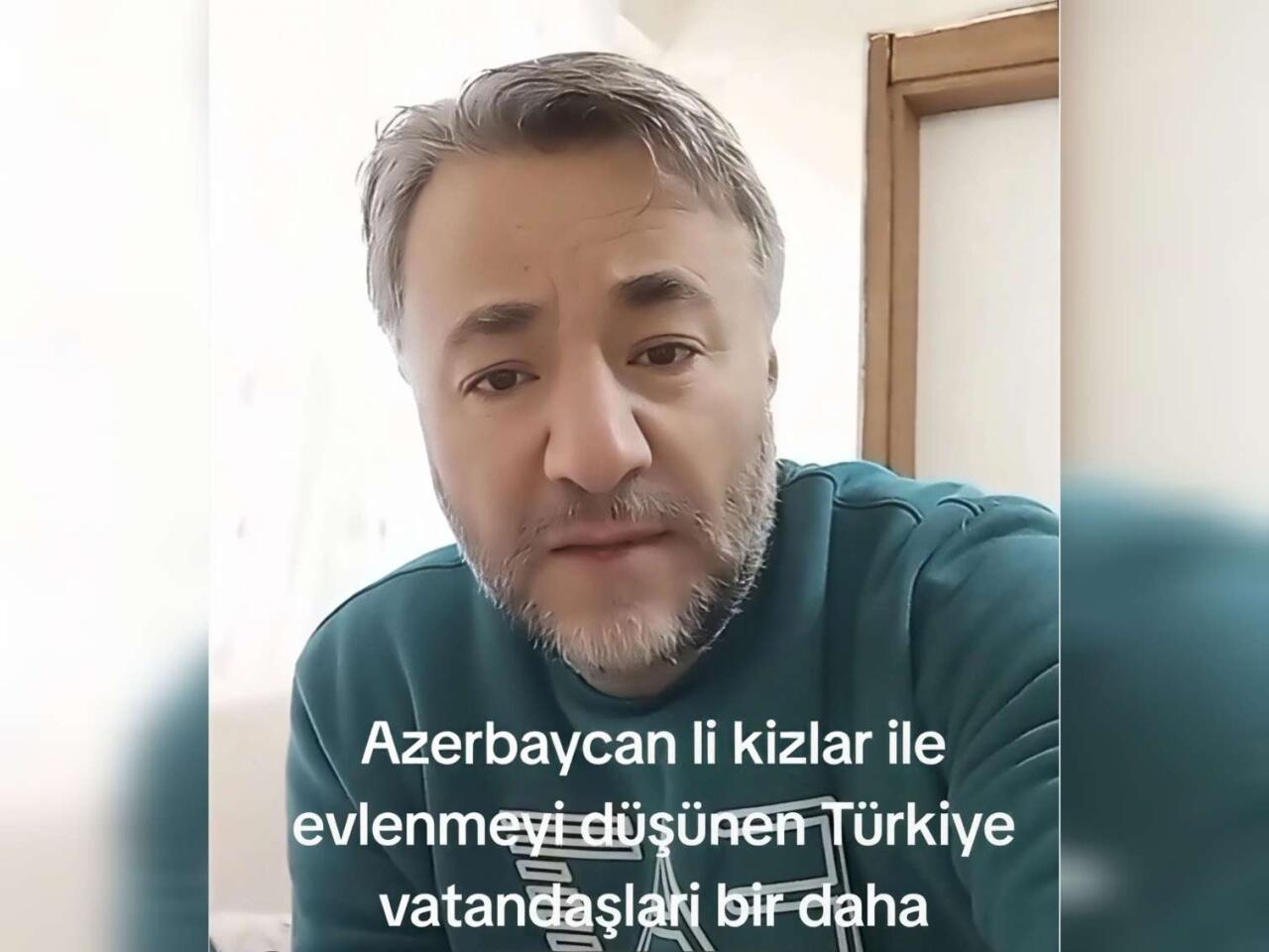 "Azərbaycanlı qadınlarla evlənməyin"  T&uuml;rk m&uuml;əllimin s&ouml;zləri qalmaqal yaratdı