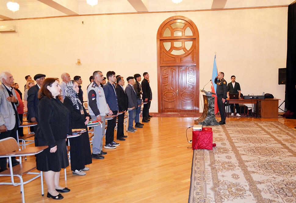 Şəhid əsgər Samrad Eynəliyevin xatirəsinə anım mərasimi keçirilib 
