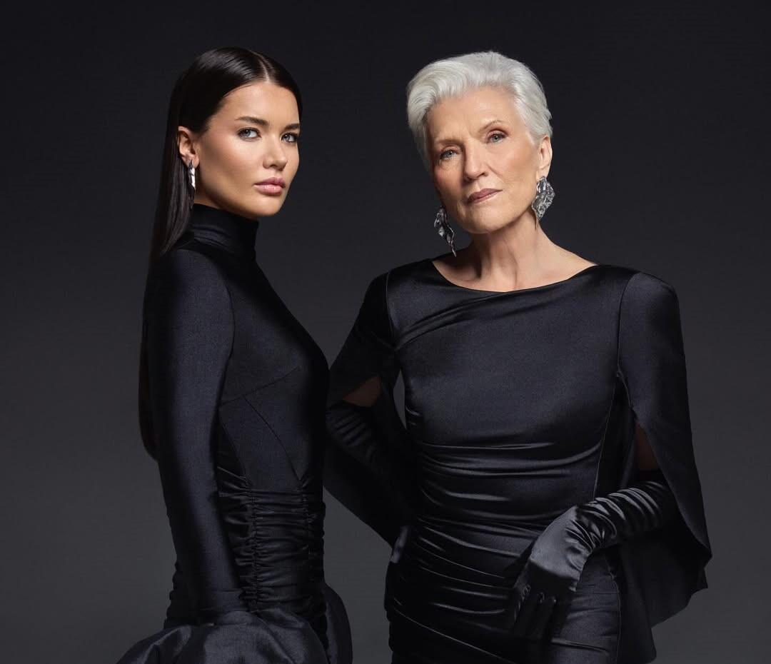 Azərbaycanlı model İlon Maskın anası ilə məşhur "Bloomberg" jurnalının &uuml;z&uuml; oldu 