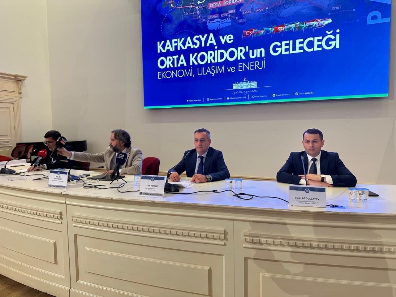 Ankarada “Qafqaz və Orta Dəhlizin Gələcəyi” paneli keçirilib 